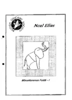 Miscellaneous Folds I - Neal Elias
